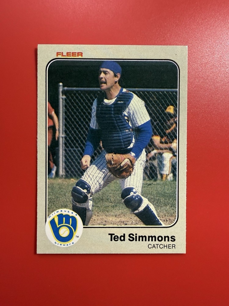 1983 Fleer #45 Ted Simmons