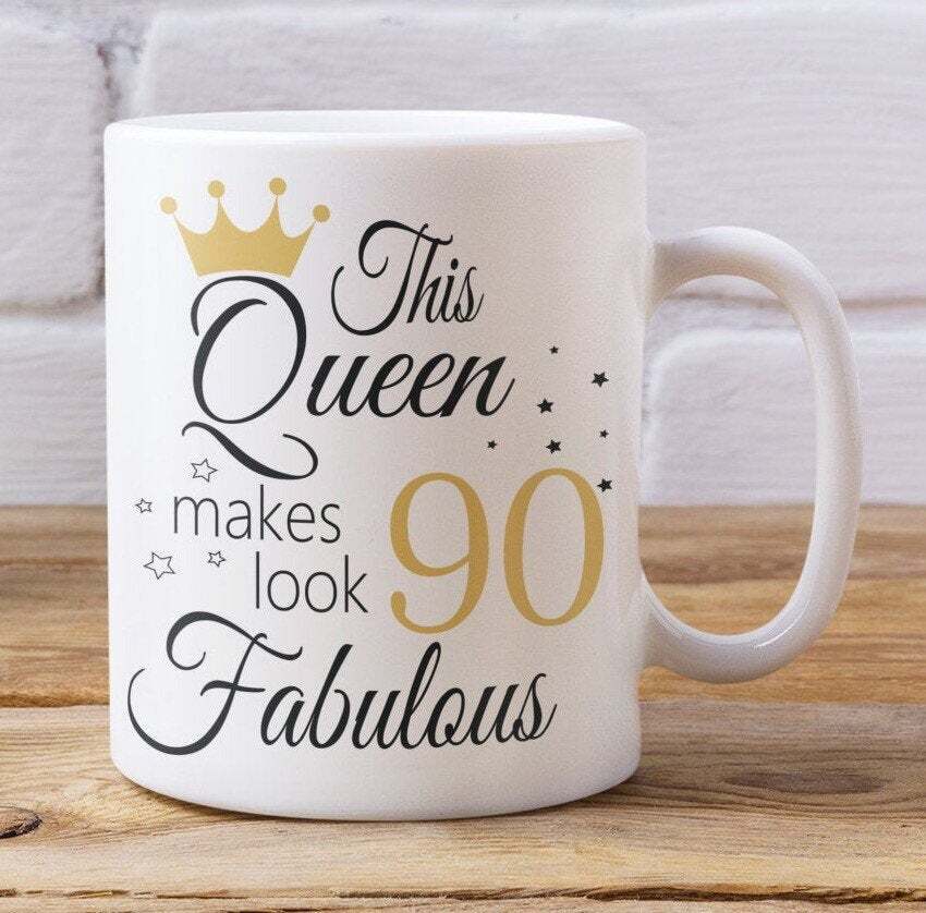 90th Birthday Gift Personalised 90th Birthday Mug 1931 90th Keepsake Mug Ninety