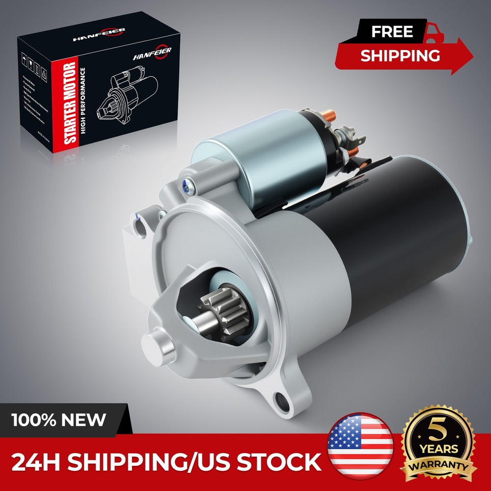 Starter 6493 For Chevrolet Malibu Cobalt HHR 2.0L 2.2L 2.4L 2004 2005 2006 2007
