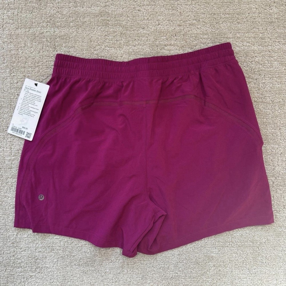 Lululemon Men’s Pacebreaker Shorts Size Large 5 Inch Linerless