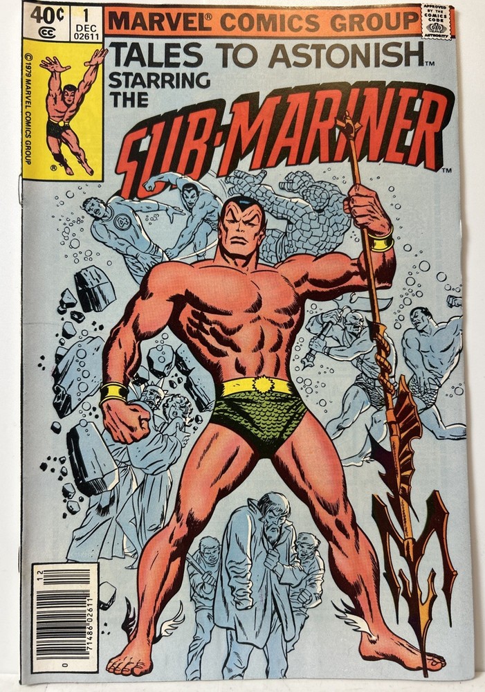 Tales to Astonish #1 Newsstand Variant Sub-Mariner! Marvel 1979 *FN/VF*