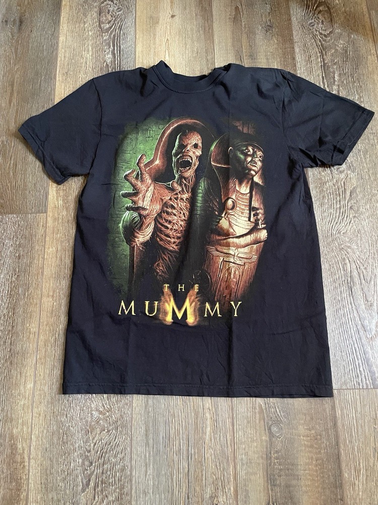 The Mummy 1999 Brendan Fraser Movie - Rare Imhotep Graphic Tee Shirt Mens Medium