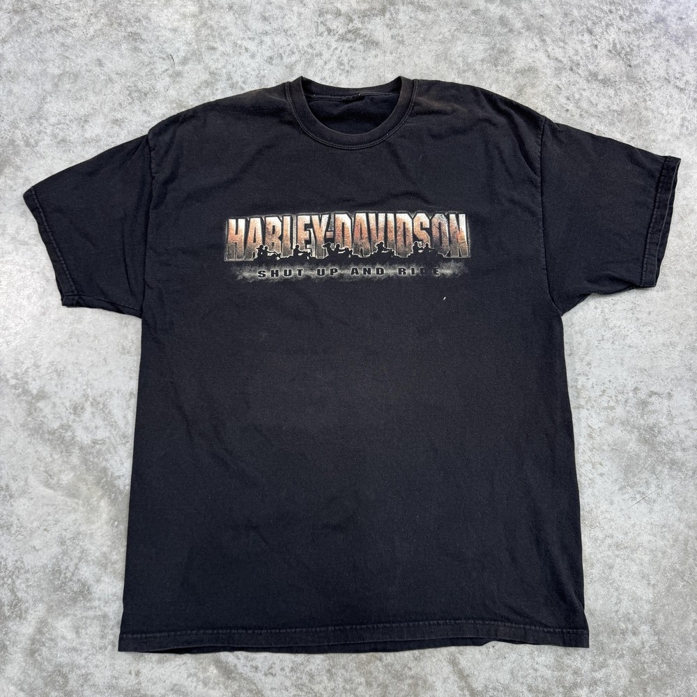 Harley-Davidson Shirt Mens Extra Large Savannah Georgia Biker Motorcycle Tee