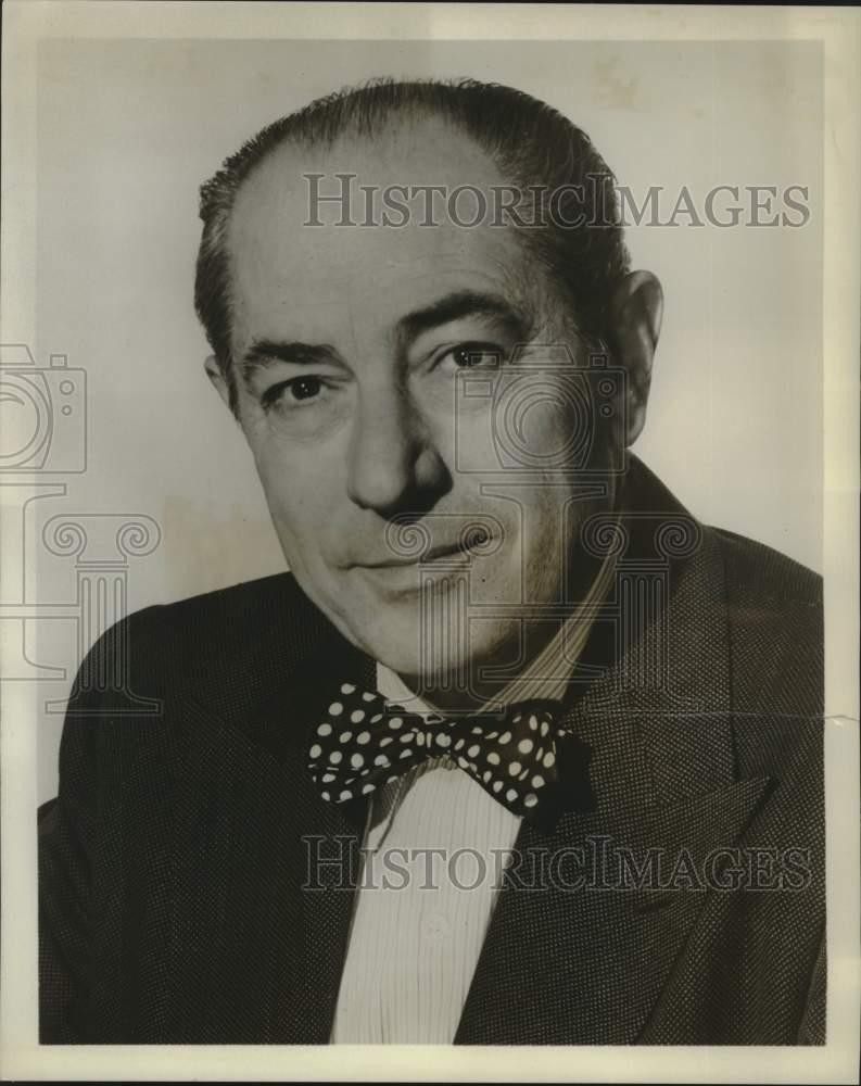 1955 Press Photo Actor Frank Puglia in United States Steel Hour's 
