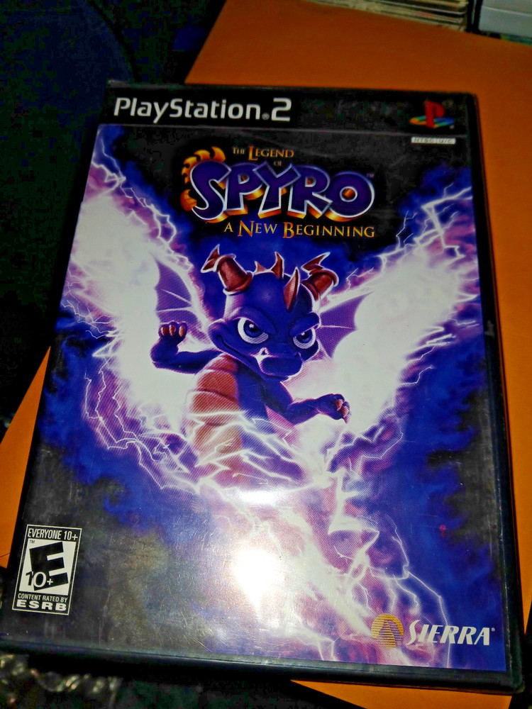 The Legend of Spyro: A New Beginning PS2 New Factory Sealed Black Label see desc