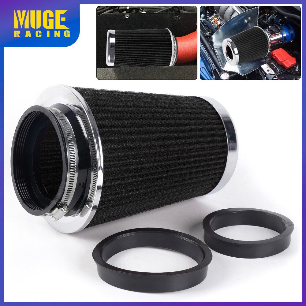 Universal Clamp-On Cone Air Filter High Flow 9