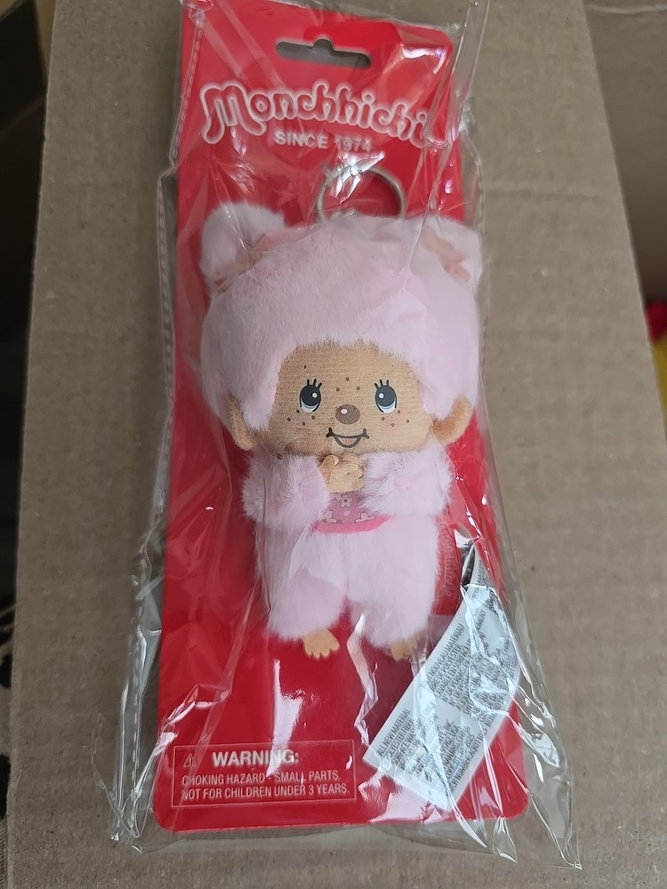 Sekiguchi Monchhichi Girl Keychain