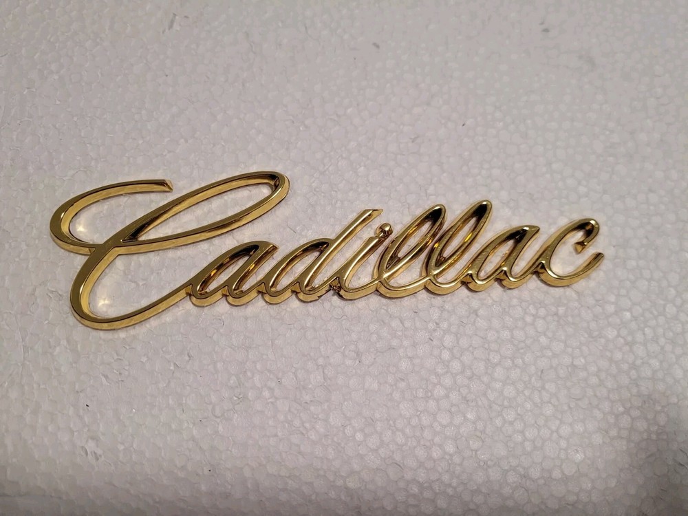 Chrome 94 -05 Cadillac Eldorado Seville Deville Trunk Emblem