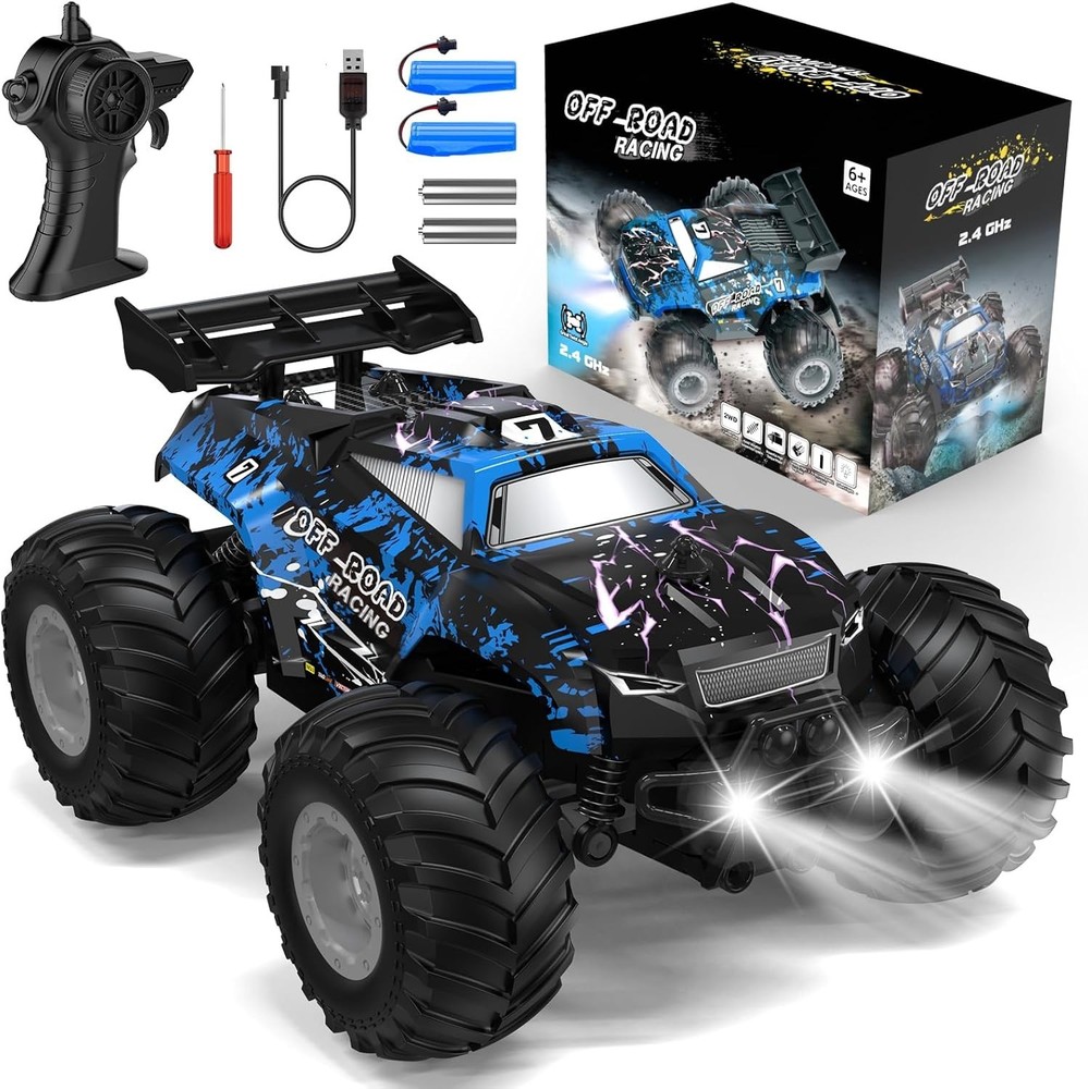 Remote Control Car RC Cars All Terrain Monster Truck Outdoor 2WD Off Road