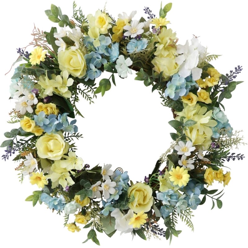 Floral Headbands for Women Girls Wedding Crown Boho Wreath Tiara