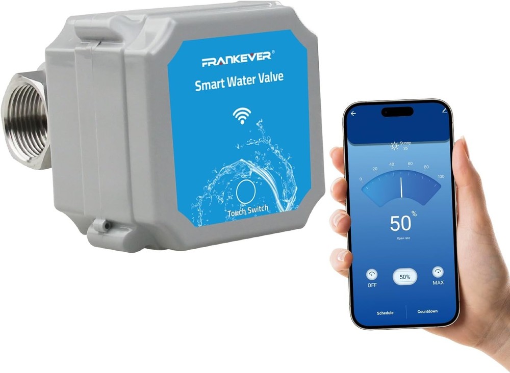 Dn20 Smart Water Valve 3/4 Inch Smart Water Management System Wifi Remote Contro