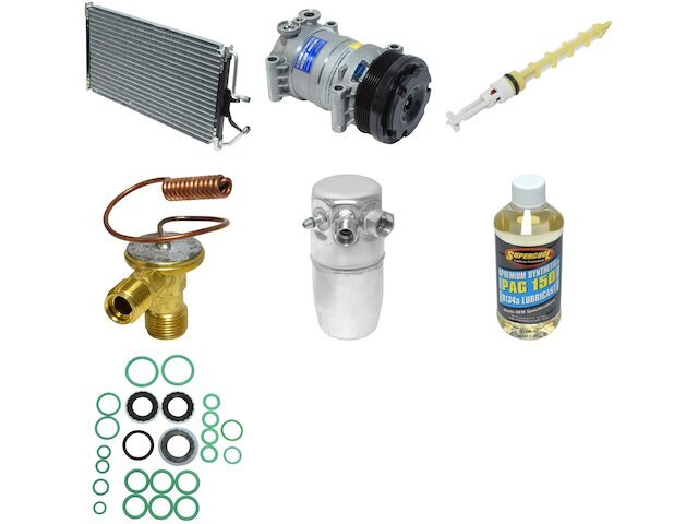 1996-1999 Chevy C1500 Suburban UAC AC Compressor Kit 48NXQW