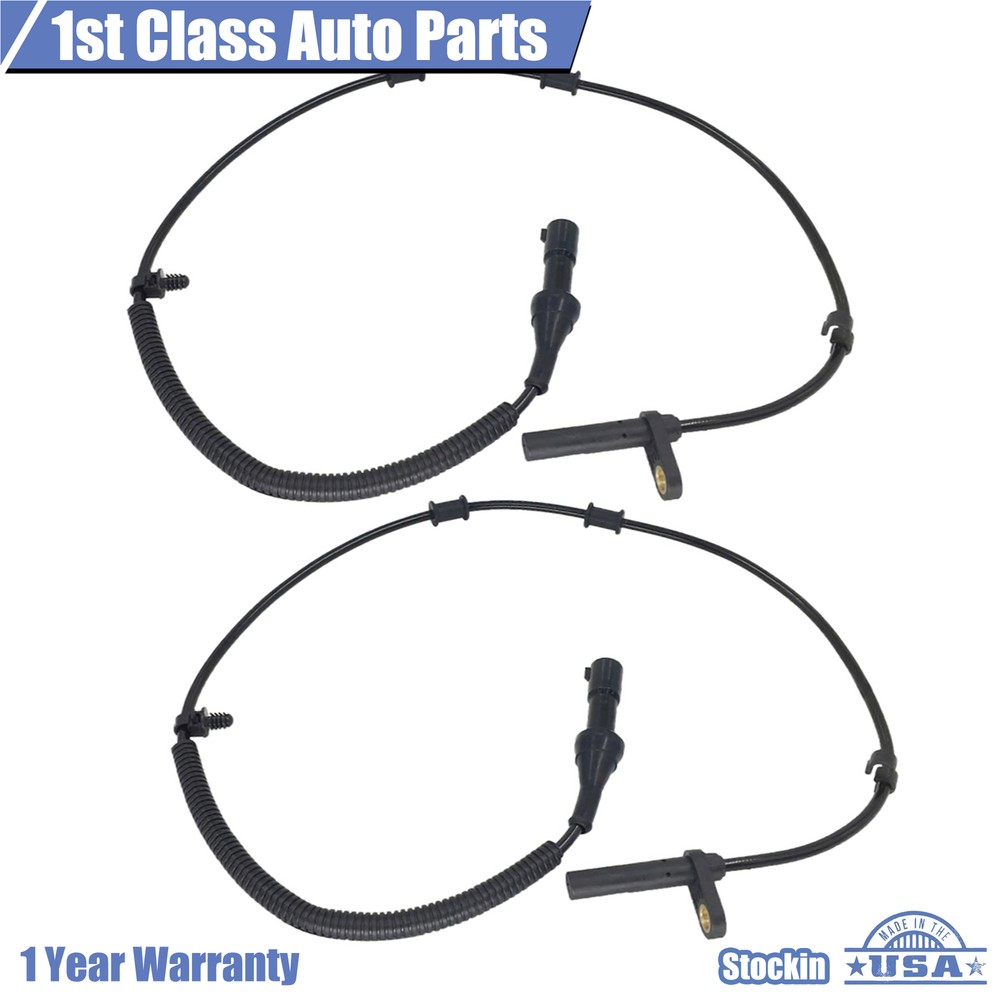 ABS Wheel Speed Sensor Front Left Right 05-08 F150 FX4 5.4L V8 Set of 2