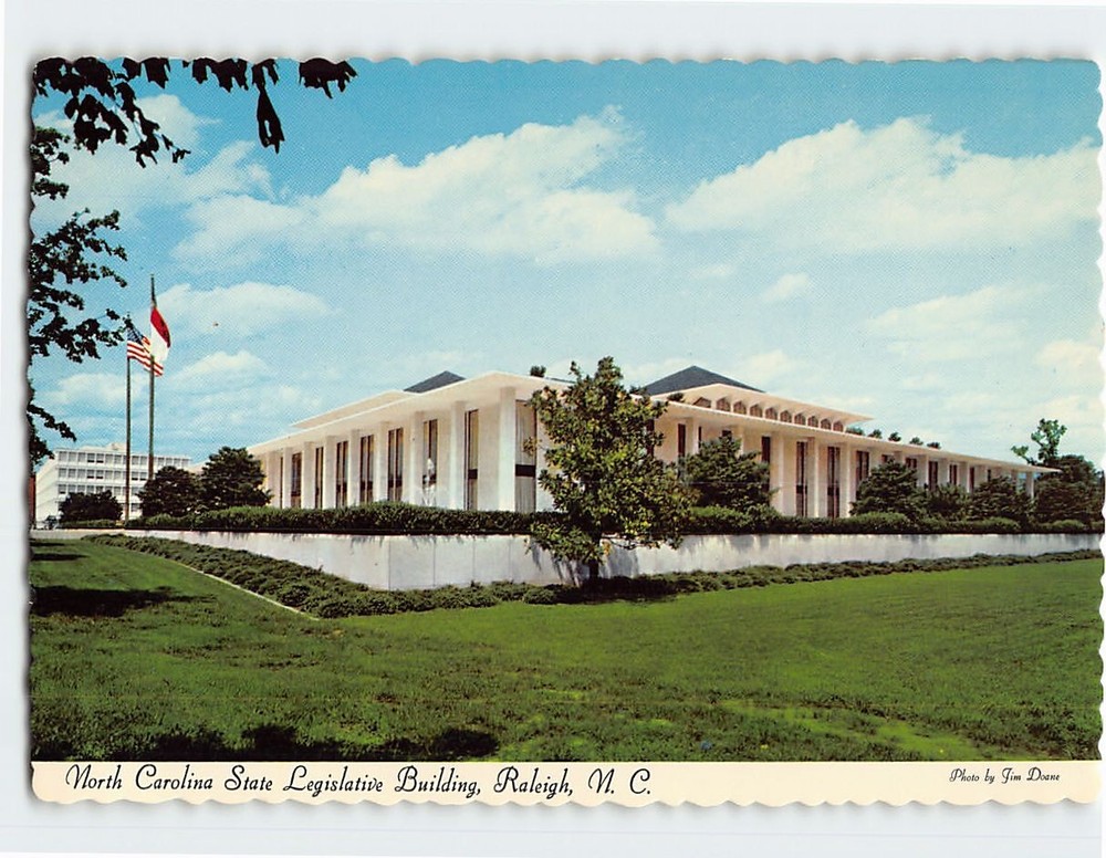Postcard North Carolina State Legislative Building Raleigh North Carolina USA