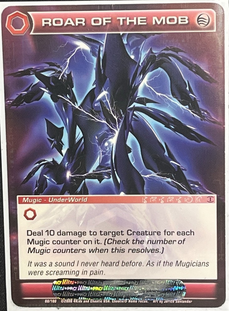 LP Chaotic Roar Of The Mob Turn of the Tide Common Mugic
