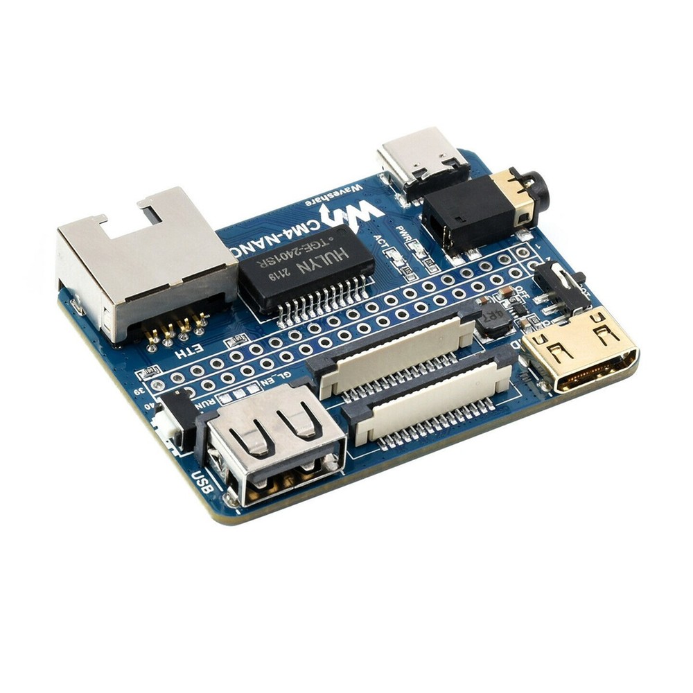 Dual Gigabit 5G 4G Ethernet Base Board (B) for Raspberry Pi Compute Module CM4 V