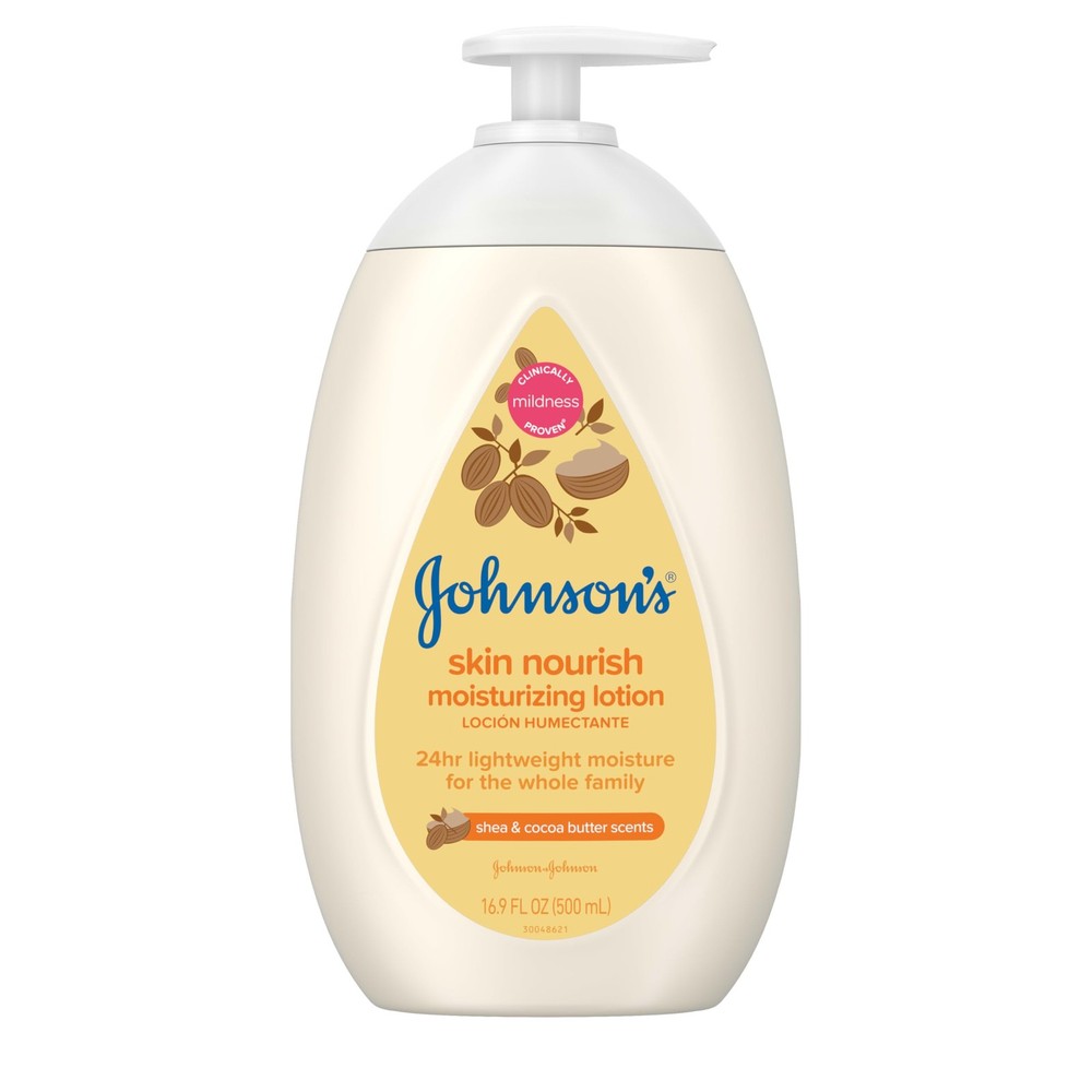5 Pack Johnson's Cocoa Butter & Shea Moisturizing Lotion 19.2 oz