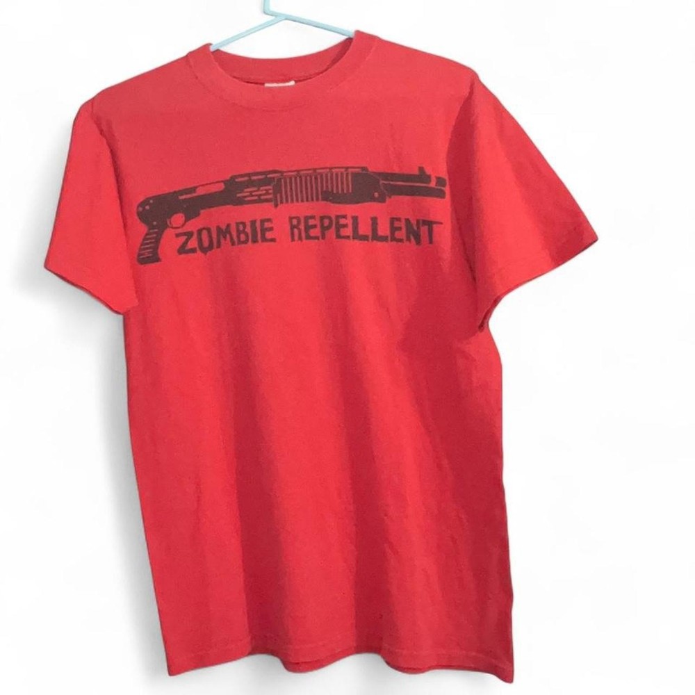 Vintage Capcom Resident Evil Shirt Mens Small Zombie Repellent Video Game Promo