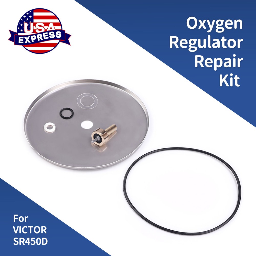 Victor SR450 Repair Kit 0790-0102 SR450D Oxygen Regulator Rebuild Parts Kit