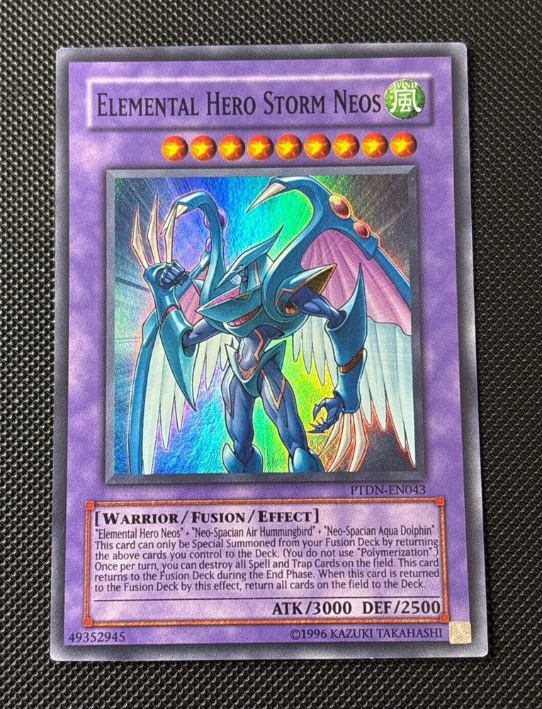 Yugioh! Elemental Hero Storm Neos PTDN-EN043 Super Rare - NM