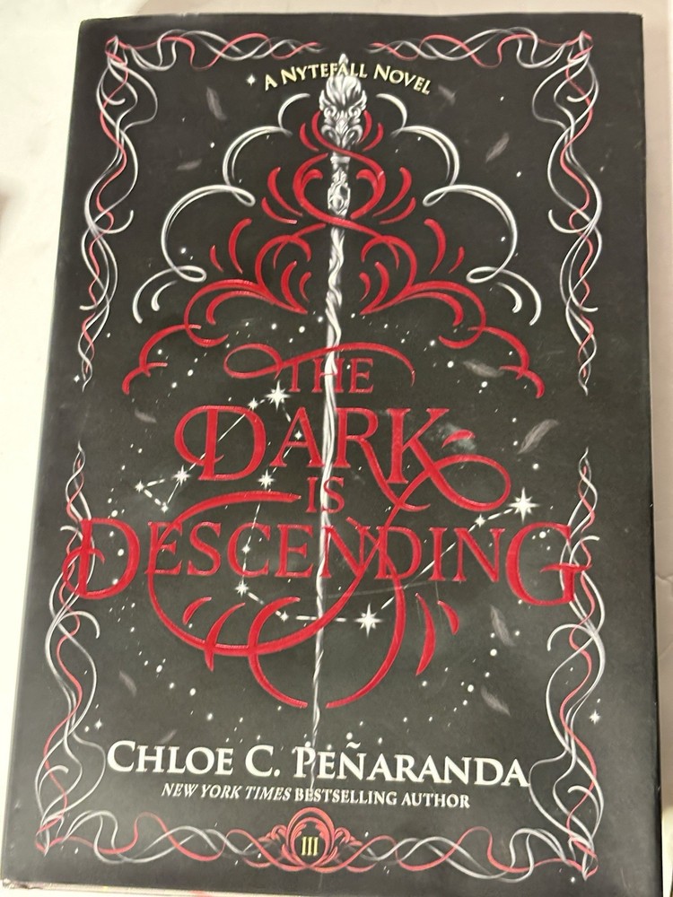 The Dark Is Descending Book 3 Chloe C Peñaranda Hardcover Dust Jacket