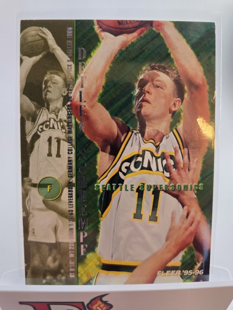 1995-96 Fleer - Detlef Schrempf #182 Seattle Supersonics