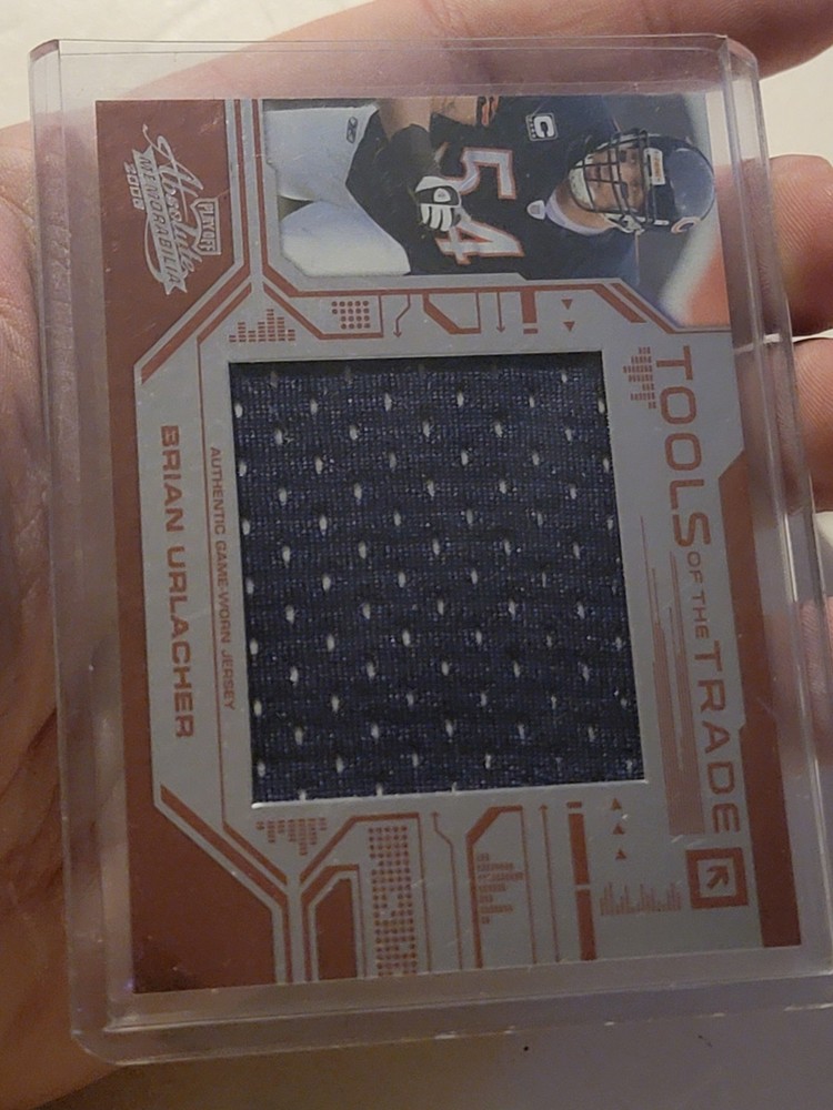 2011 Panini Absolute Memorabilia - TOTT - Brian Urlacher Patch #/50 Bears