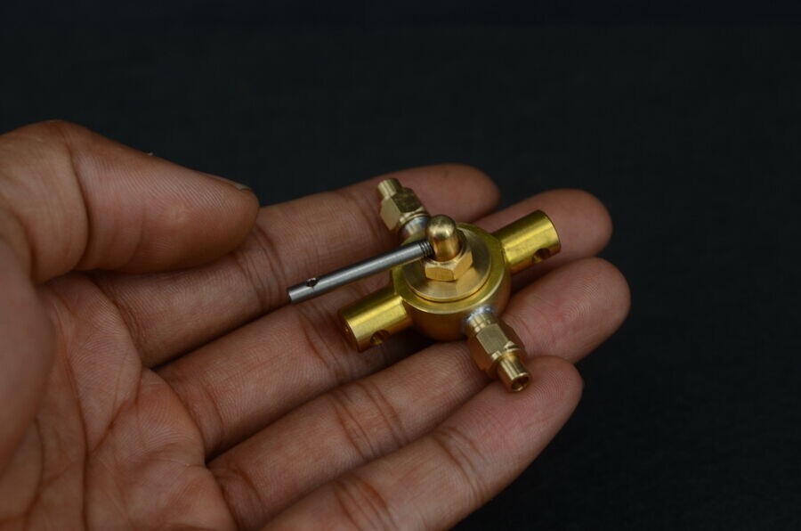Reversible Control Valve P20 For Live Steam Engine Model DIY Accessories