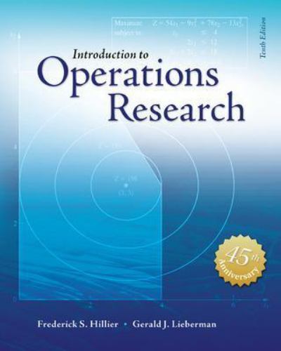 Introduction to Operations Research, Hardcover by Hillier, Frederick; Lieberm...