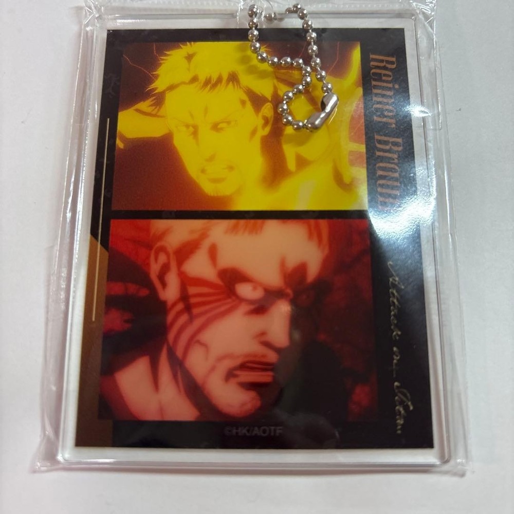 Attack on Titan Reiner Acrylic Pin Badge