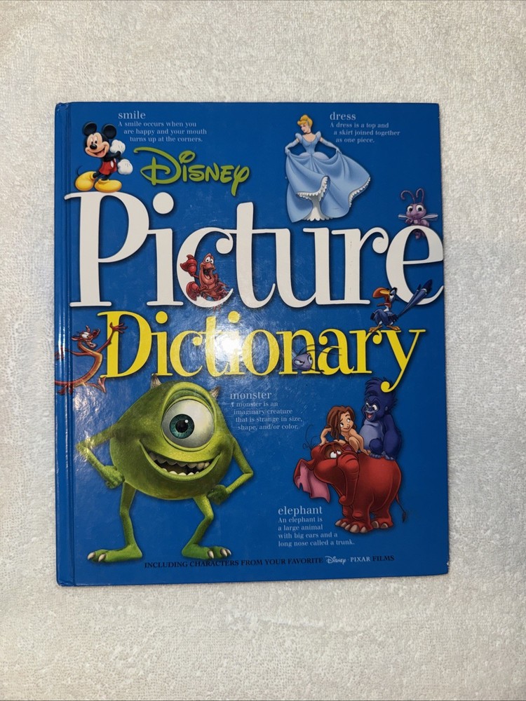 Disney Picture Dictionary 2003 Book