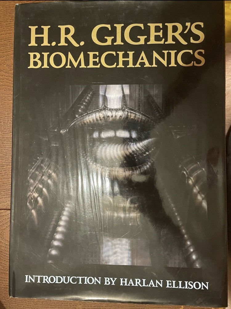Vintage Hc Art Book H.r. Giger Biomechanics Morpheus Hr