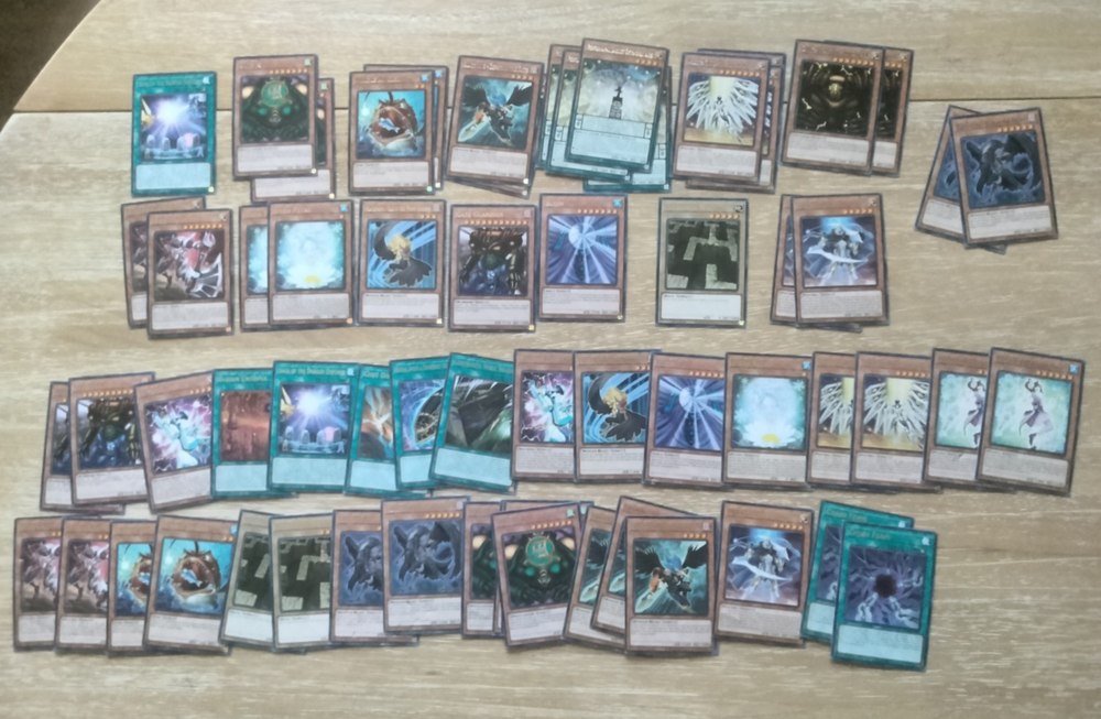 Mixed lot of 62 YU-GI-OH 2002 1st Edition cards in Poor to Good Condition