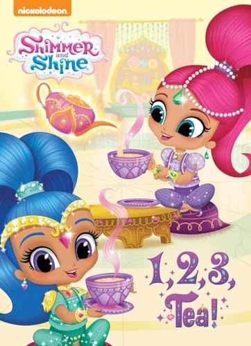 1, 2, 3, Tea! (Shimmer and Shine) - Board book, by Random House - Very Good