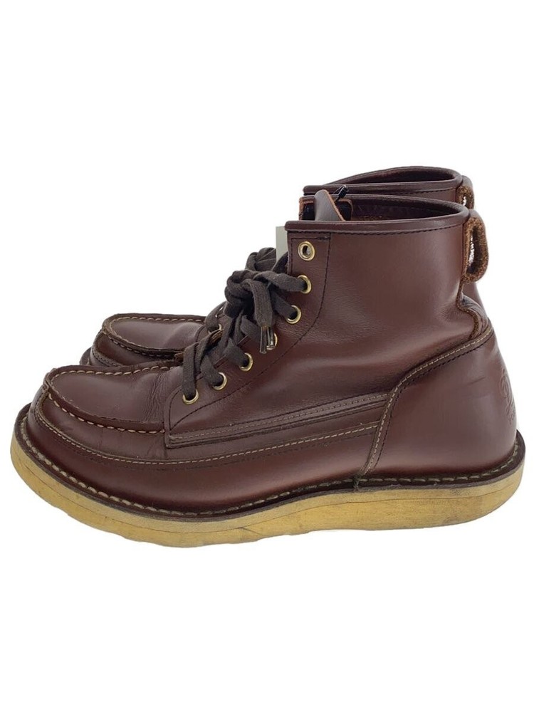 Danner Camalli 2 Mock Toe Work Boots Lace-Up Leather Brown Sole Rubbin D4121
