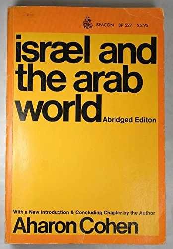 Israel and the Arab World - Paperback, by Cohen Aharon - Acceptable