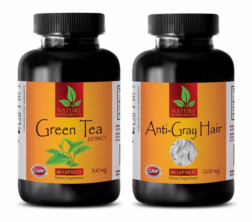 Wellness formula tablets - GREEN TEA EXTRACT – ANTI GRAY HAIR COMBO - green tea