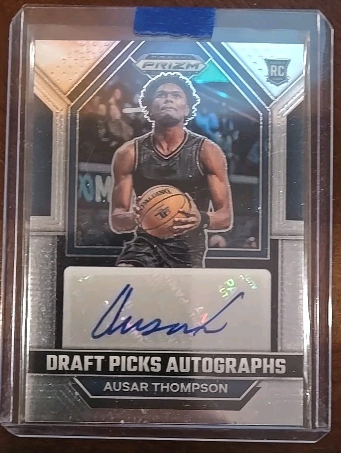 2023 Panini Prizm DP - AUSAR THOMPSON Draft Picks Autographs Rookie Auto DET☆