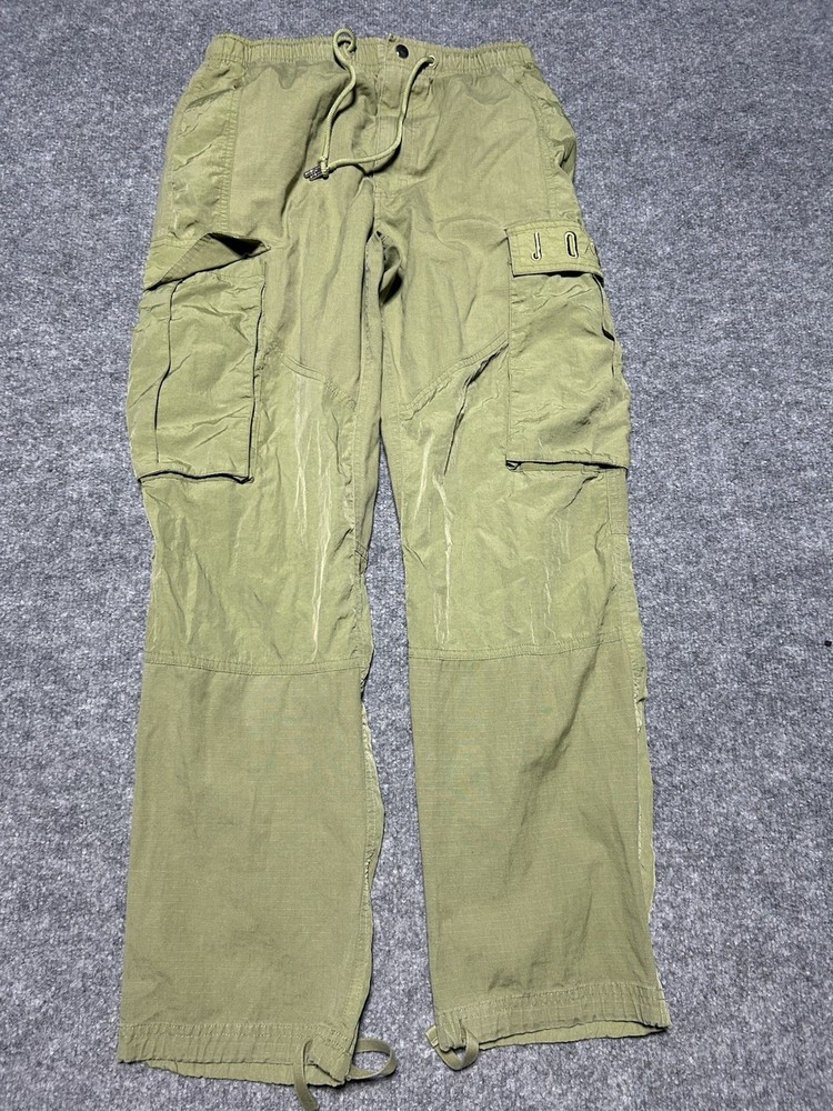 Nike Air Jordan Green Sweatpants Size Small Cargo Joggers