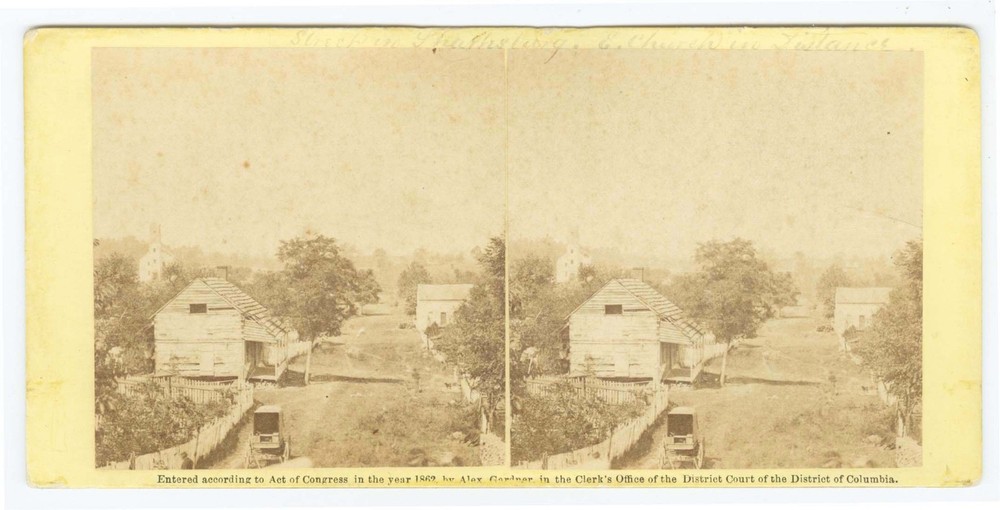 G2691~ CIVIL WAR – Antietam/Sharpsburg 1862 Alexander Gardner Stereoview