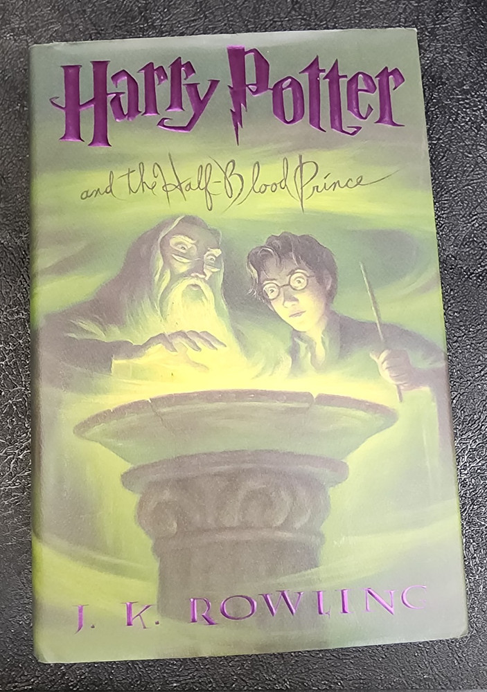 Harry Potter And The Half Blood Prince 2005 1st American Edition Print HC Errors