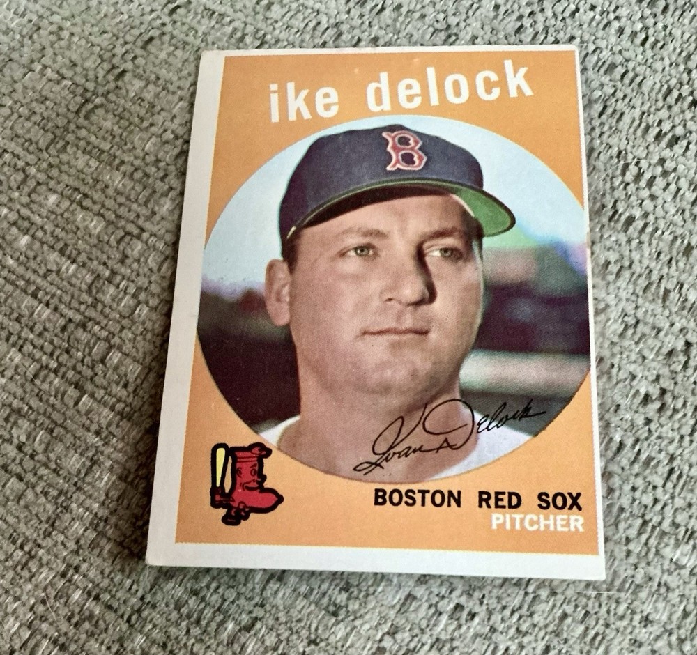1959 Topps Ike Delock #437 Red Sox - EX+ - Free Shipping~