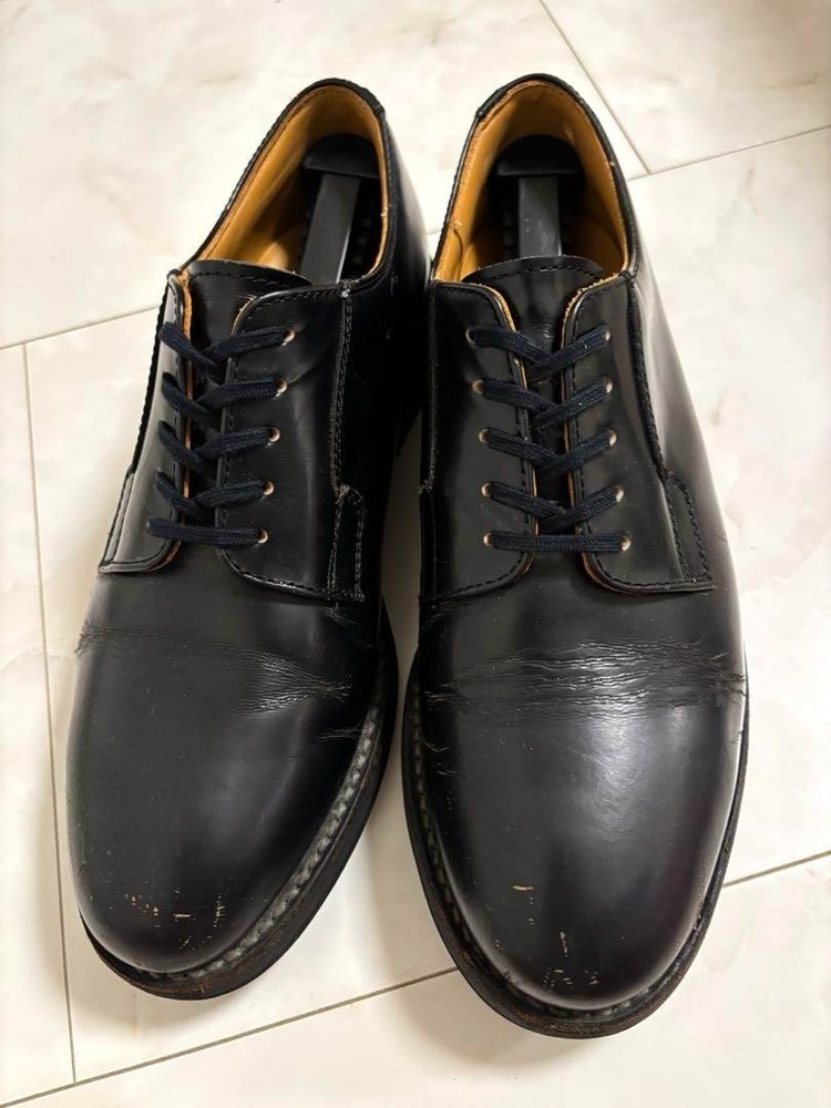 Danner Men's Postman Shoes Leather Black Size 26.5cm From Japan