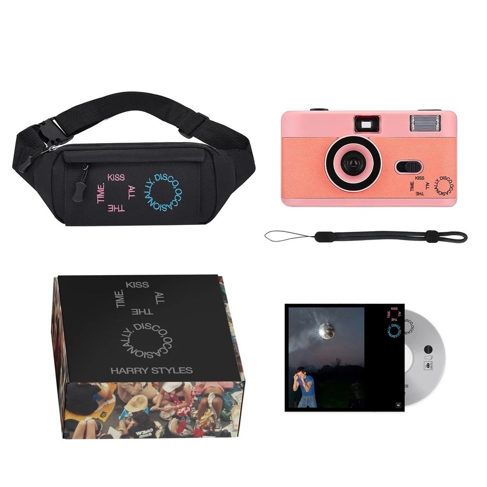 Harry Styles Kiss All The Time. Disco, Occasionally Camera + CD Box (In Hand)