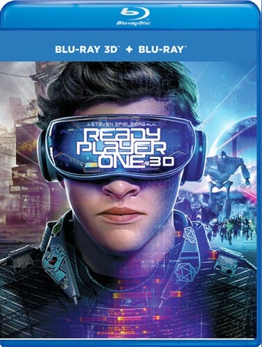 Ready Player One 3D Blu-ray 2018 Sci-Fi Adventure