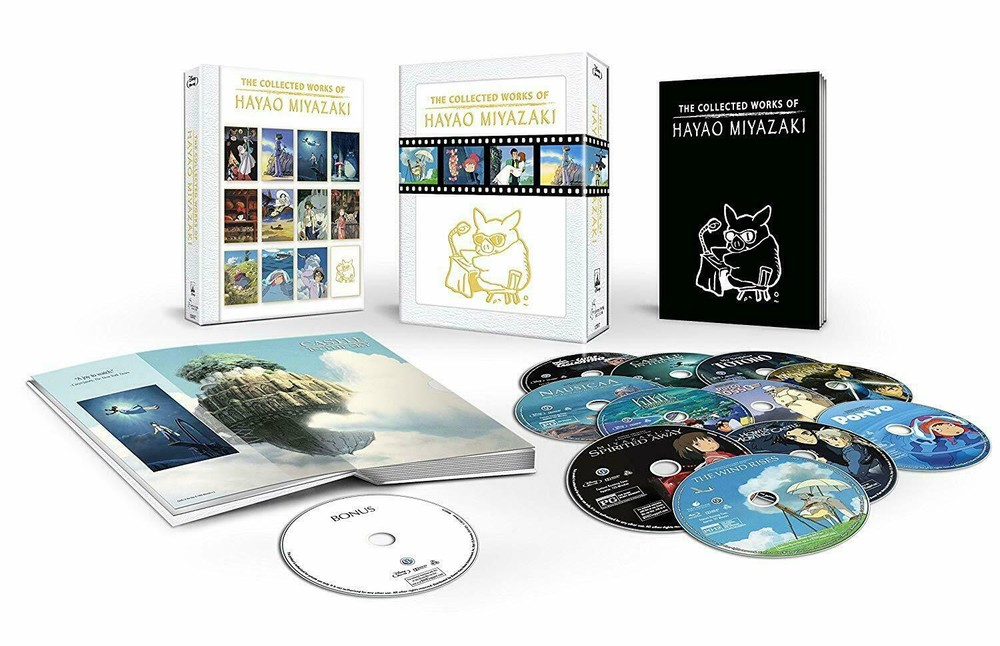 The Collected Works of Hayao Miyazaki (Blu-ray Disc, 12-Disc Set, Exclusive Edition)