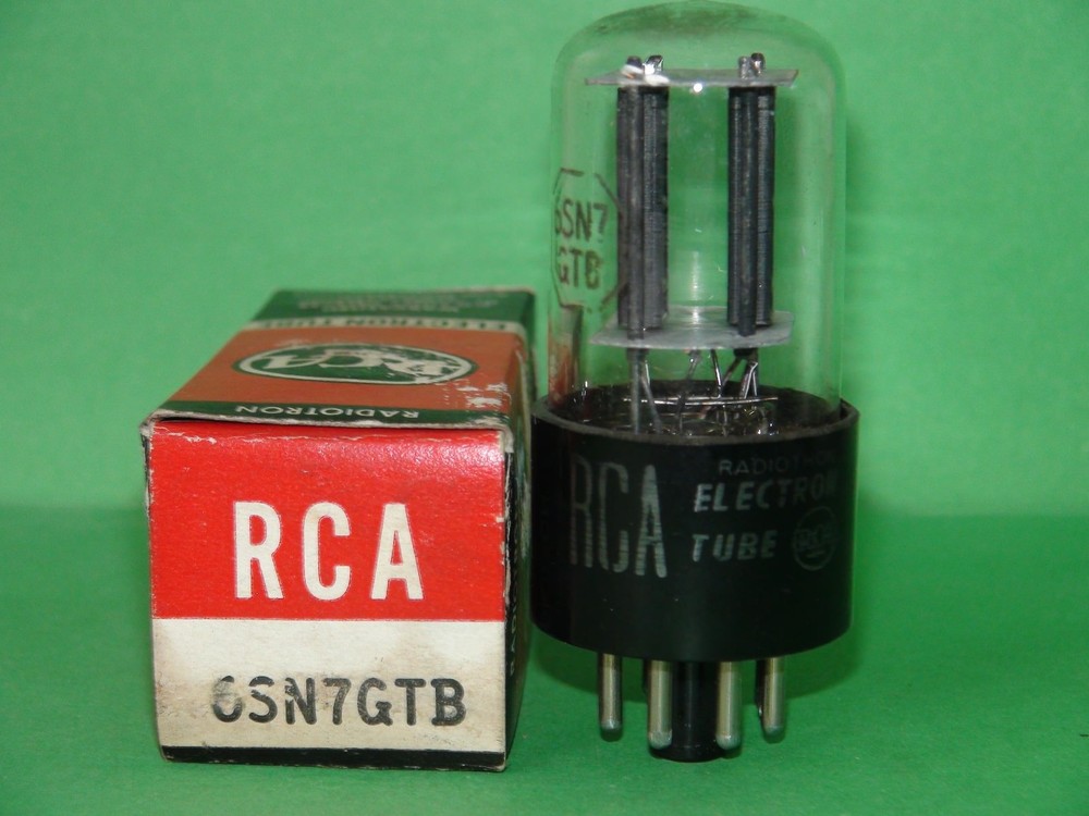 RCA 6SN7 GTB Vacuum Tube  Very Strong & Balanced Results = 2700|2610