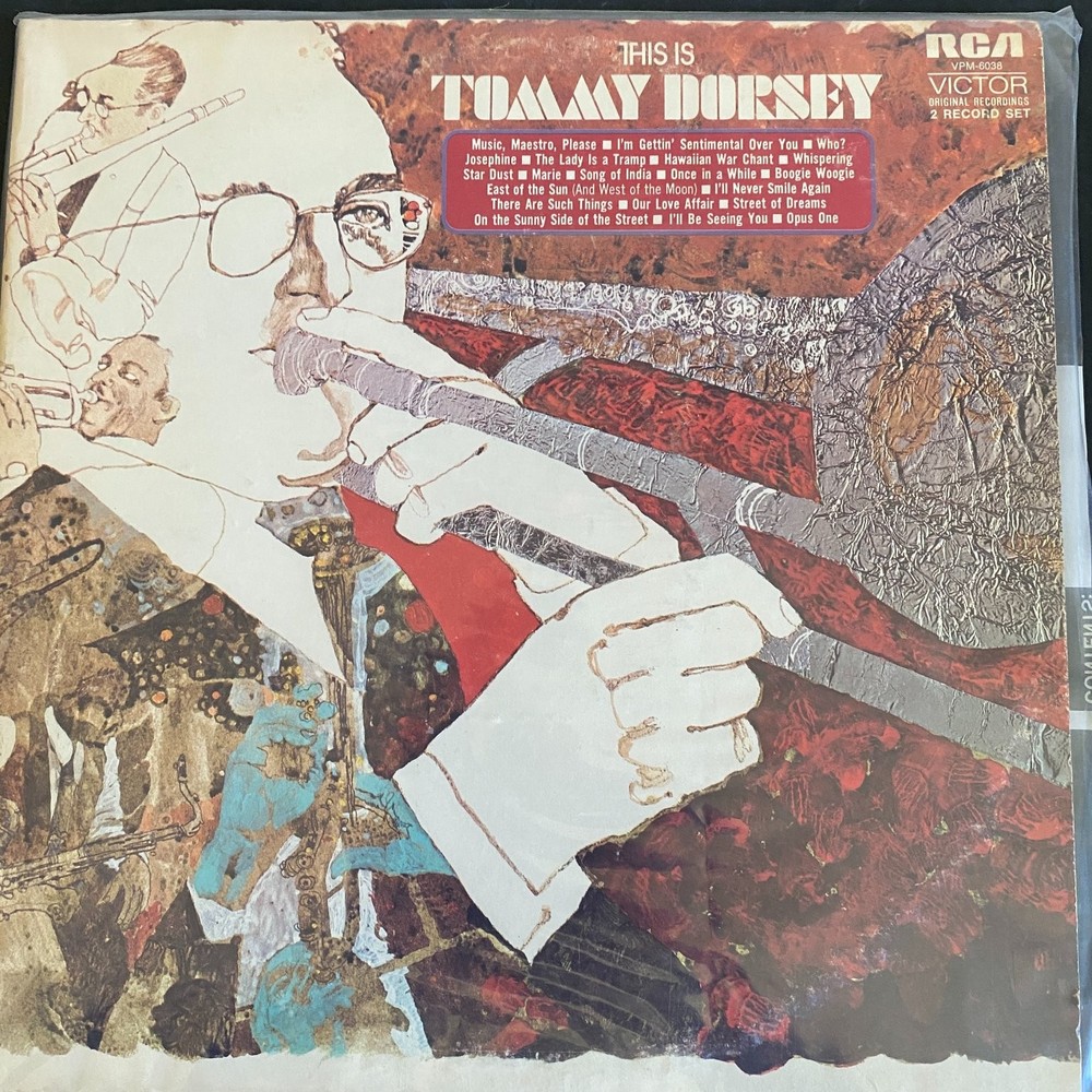Tommy Dorsey – This Is Tommy Dorsey LP 1971 RCA Victor Big Band Jazz 33 RPM