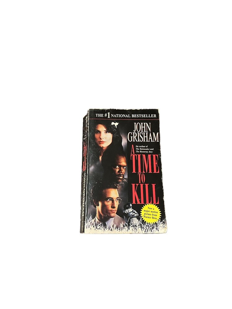A Time to Kill John Grisham 1996 Paperback Vintage Legal Thriller Novel