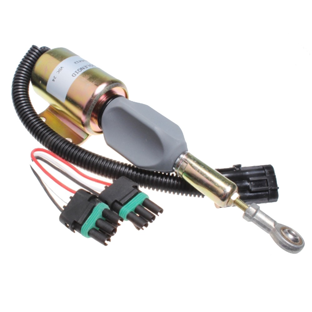 Fuel Shutoff Solenoid RE516083 For John Deere 200LC 120 230LC 270LC 160LC 230LCR